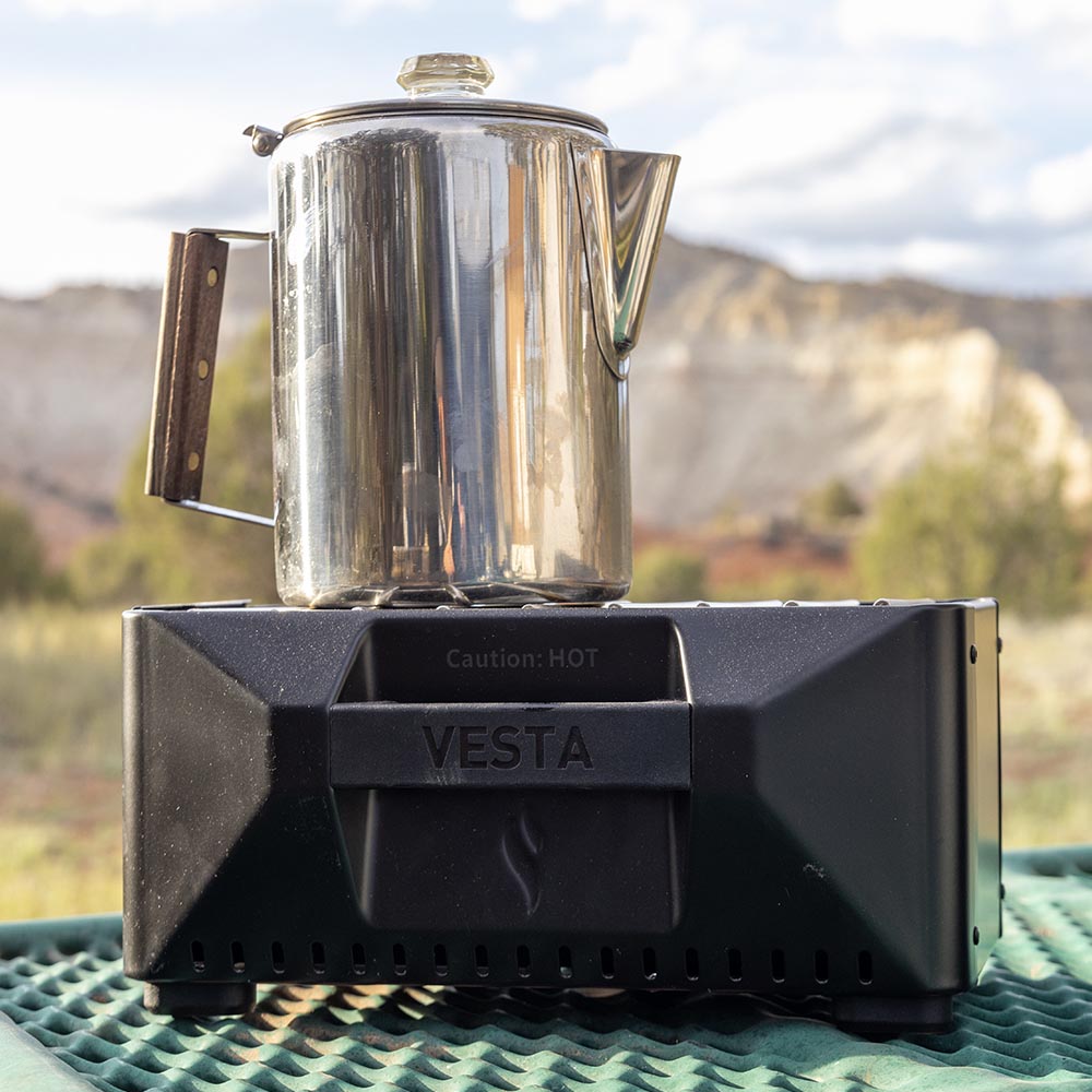 VESTA Off-Grid Emergency Self-Powered Indoor Space Heater and Stove