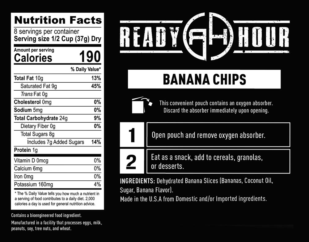 1-Year Emergency Food Supply (2,000+ calories/day)