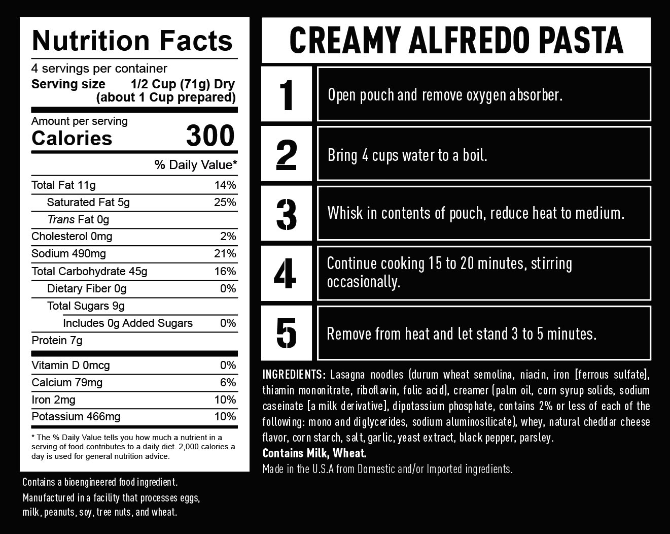 1-Year Emergency Food Supply (2,000+ calories/day)