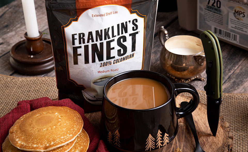 Franklin's Finest Coffee Emergency Food - Sample Pouch (60 servings) Emergency Food