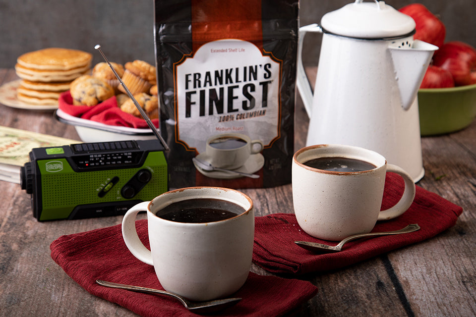 Franklin's Finest Coffee Emergency Food (720 servings, 1 bucket)