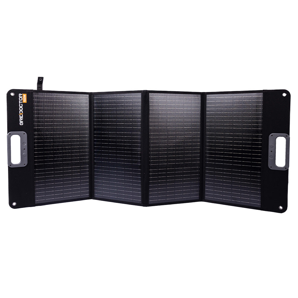 100W Solar Panel Kit by Grid Doctor for the 300 Solar Generator System