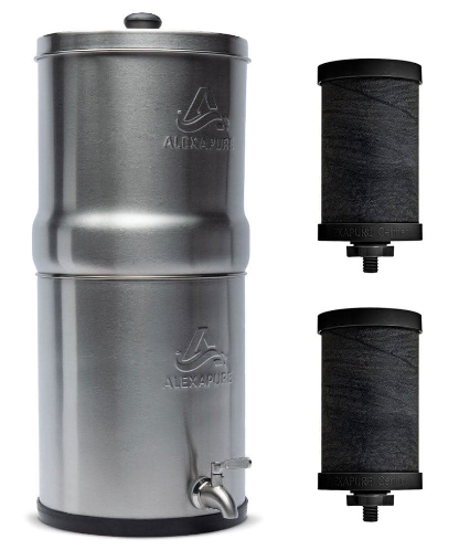 Alexapure Pro Super Flow Water Filtration Kit (2x water filtration)