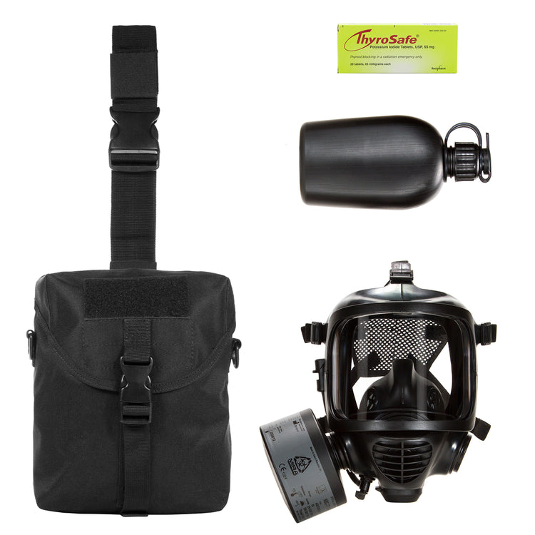 CM-6M Military Gas Mask & NBC Survival Kit